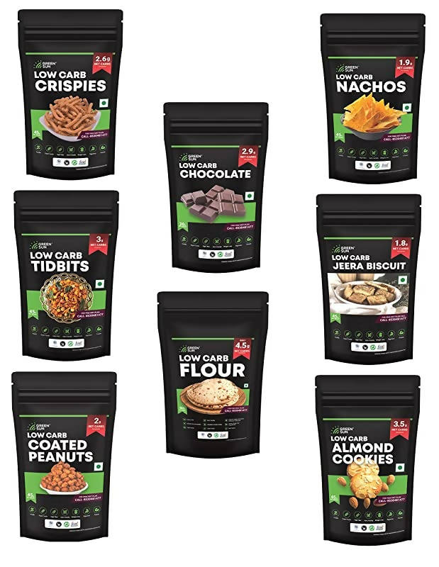 Buy Green Sun Low Carb Snacks Hamper from DrMediCart, Ship from India to USA