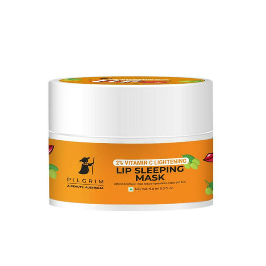 Buy Pilgrim 2% Vitamin C Lightening Lip Sleeping Mask from DrMediCart, Ship from India to USA