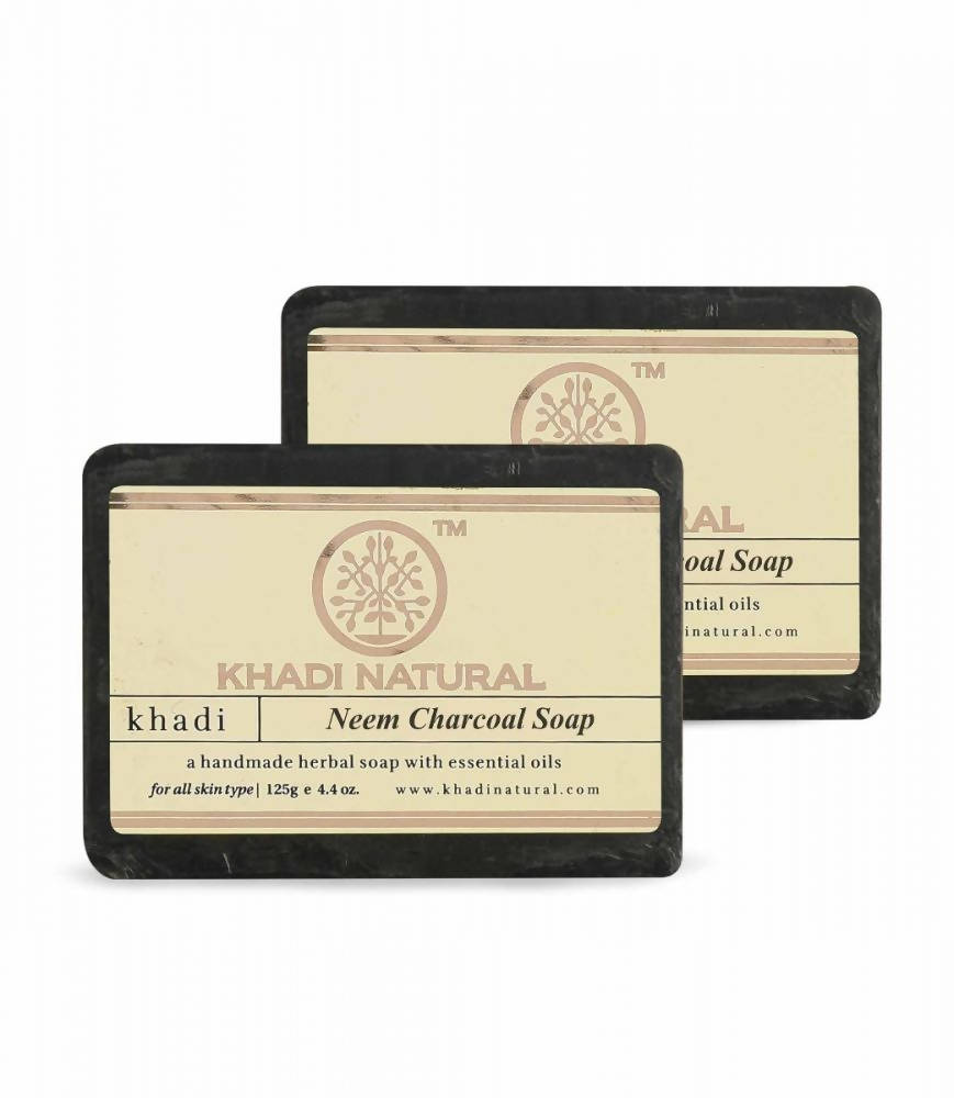 Khadi Natural Herbal Neem Charcoal Soap - Drmedicart