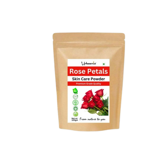 Urbaano Herbal Rose Petal Powder Double Filtered Natural Pure For Skin