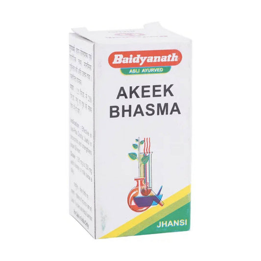 Buy Baidyanath Jhansi Akeek Bhasma from DrMediCart, Ship from India to USA