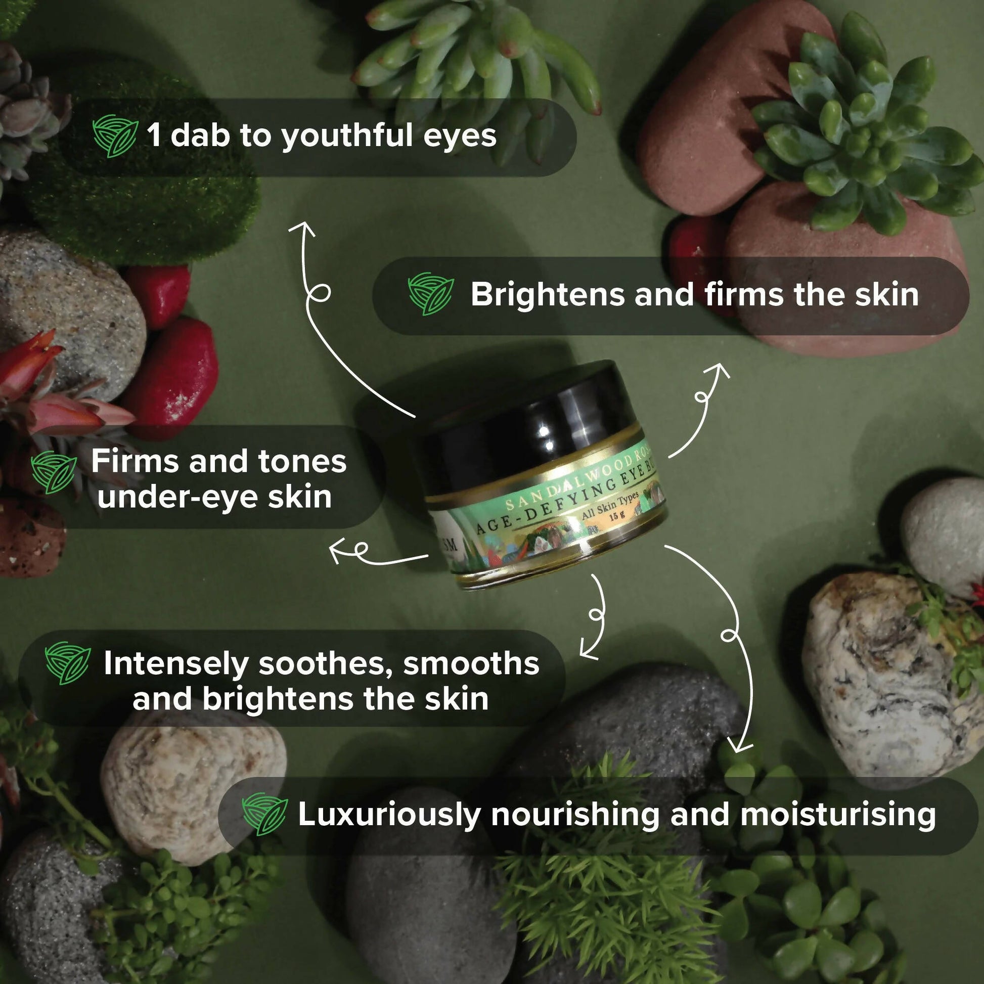 Purism Sandalwood Rose Age-Defying Eye Butter - DrMediCart
