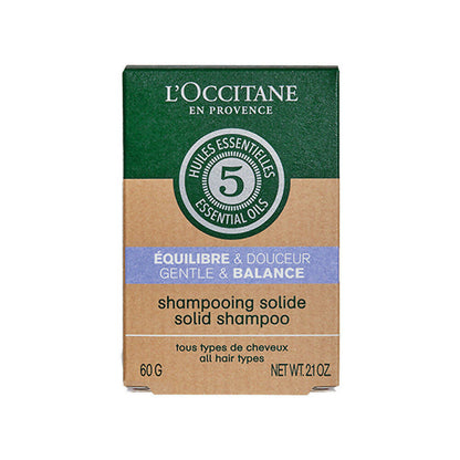 L'Occitane Gentle & Balance Solid Shampoo
