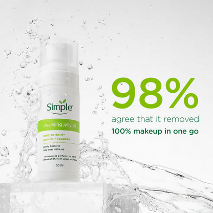 Simple Kind To Skin Cleansing Jelly Oil