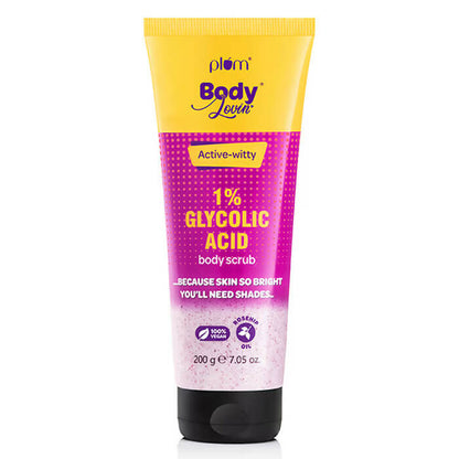 Plum BodyLovin Active-witty 1% Glycolic Acid Body Scrub