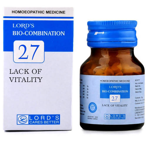 Buy Lord's Homeopathy Bio-Combination 27 Tablets from DrMediCart, Ship from India to USA