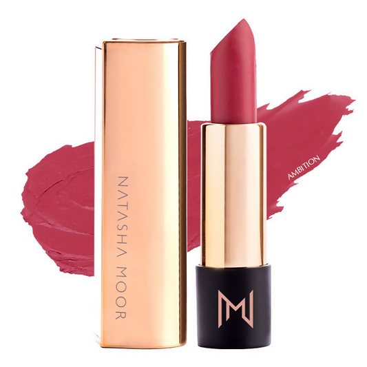 Natasha Moor Silk Suede Lipstick - Ambition