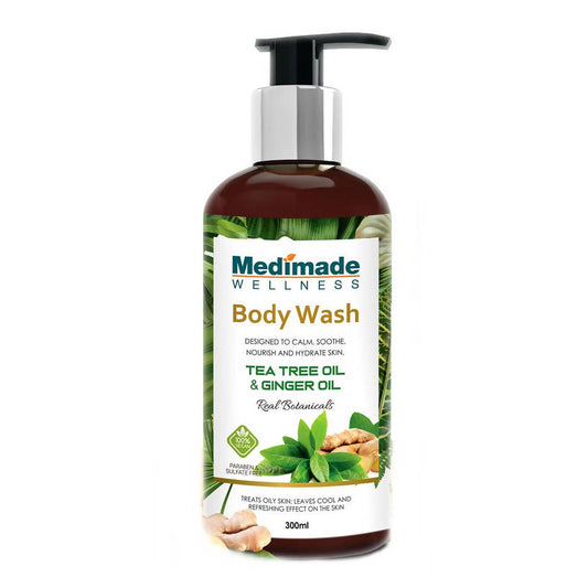 Medimade Wellness Tea Tree Oil & Ginger Oil Body Wash - DrMediCart