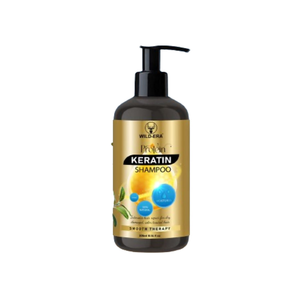 Wildera Keratin Smooth Shampoo with Keratin and Argan Oil