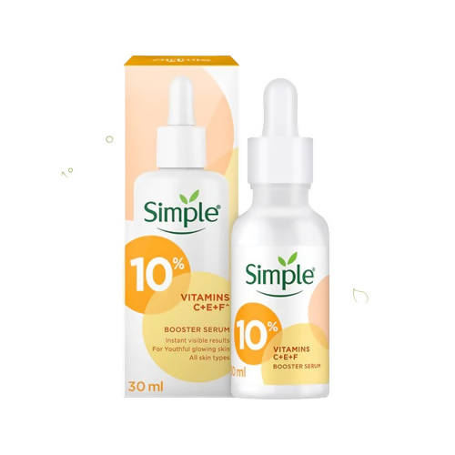 Buy Simple 10% Vitamin C+E+F Booster Serum from DrMediCart, Ship from India to USA
