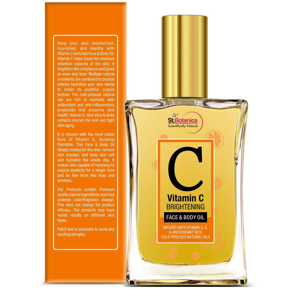 St.Botanica Vitamin C Brightening Face & Body Oil