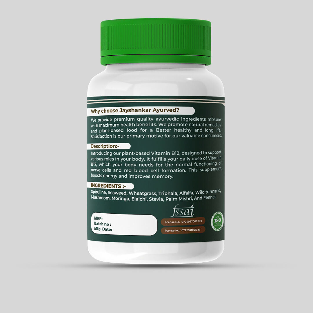Jayshankar Ayurved Vitamin B12 Tablets