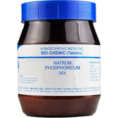 SBL Homeopathy Natrum Phosphorica Biochemic Tablets