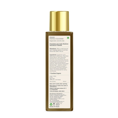 Buy Forest Essentials Fresh Facial Cleanser With Sugarcane Juice & Lime from DrMediCart, Ship from India to USA