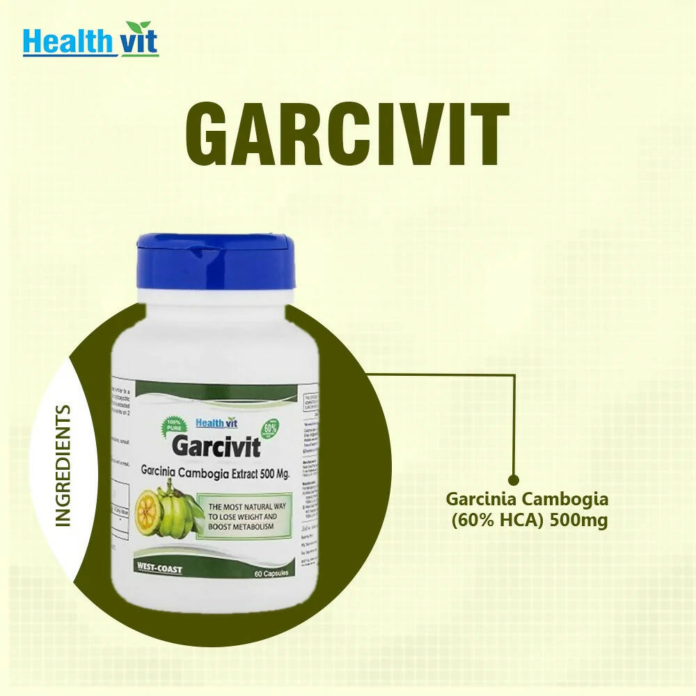 Buy Healthvit Garcivit Capsules from DrMediCart, Ship from India to USA