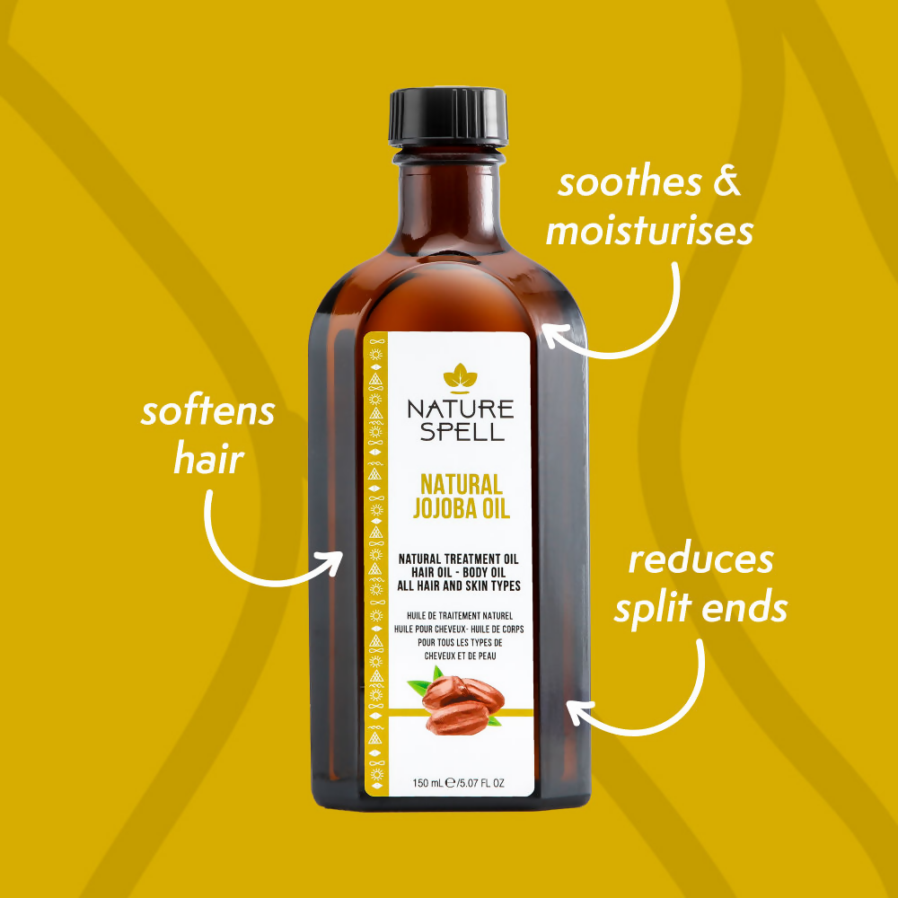 Nature Spell Jojoba Oil For Hair & Skin