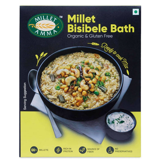 Buy Millet Amma Organic Millet Bisibele Bath Mix from DrMediCart, Ship from India to USA