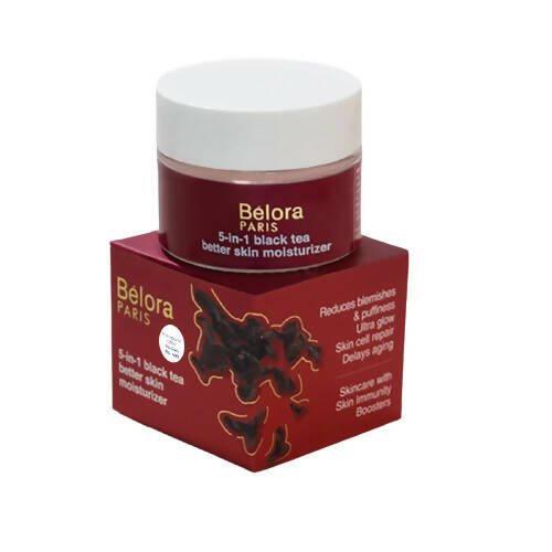 Buy Belora Paris 5-in-1 Black Tea Better Skin Moisturizer from DrMediCart, Ship from India to USA