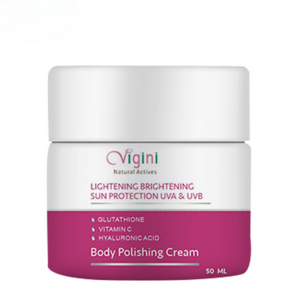 Vigini Skin Whitening Lightening Body Polishing Day Night Gel Cream