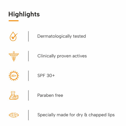Dermatouch Vitamin C 1% Lip Balm For Dry & Chapped Lips