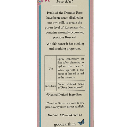 Amritam by Good Earth Damask Rosewater Face Toner