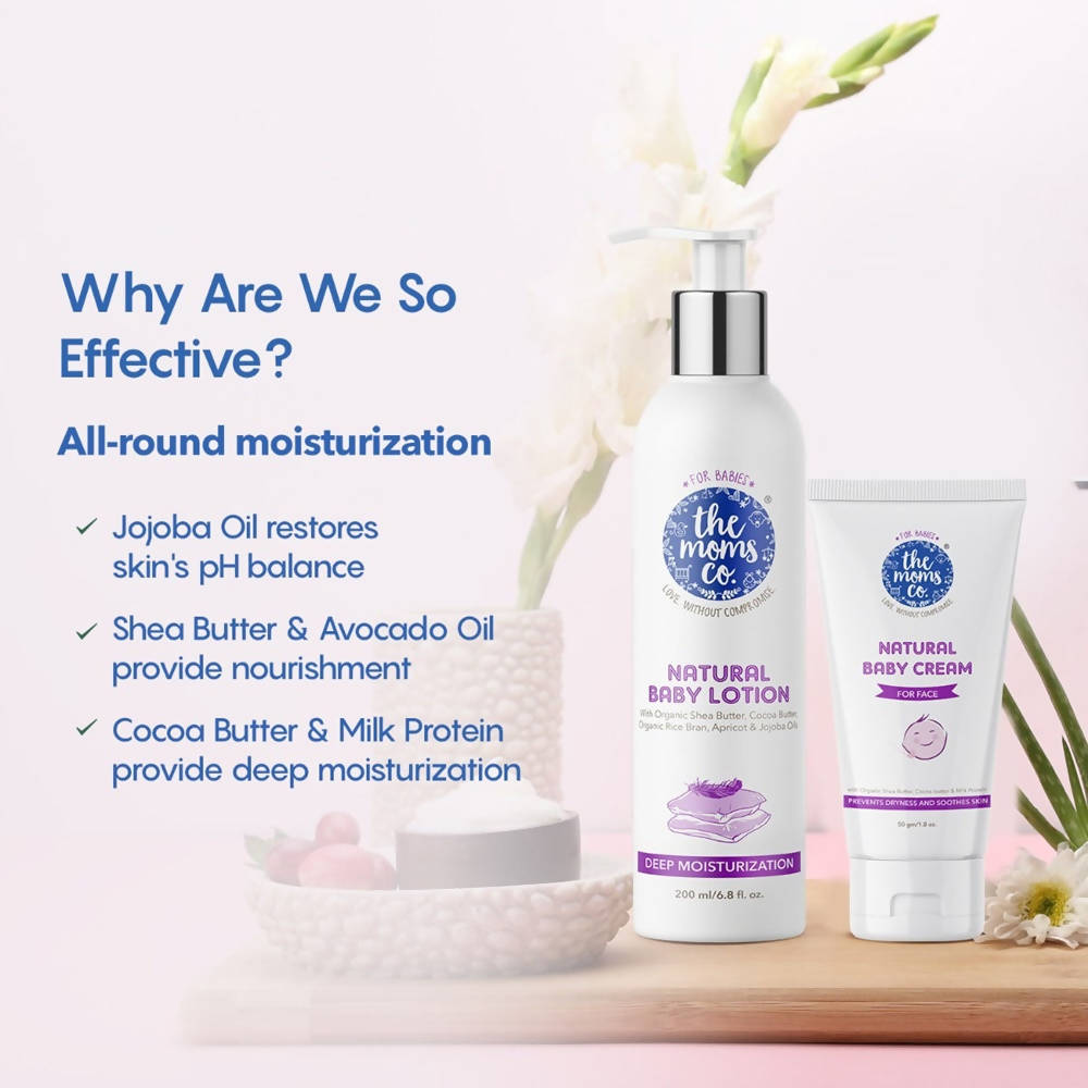 The Moms Co Baby Moisturizing Duo - Drmedicart