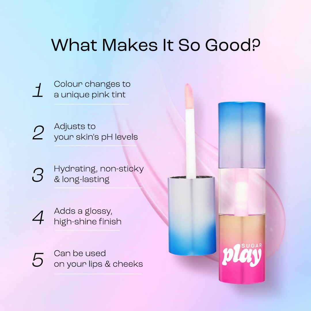 Sugar Play Mega Hype Color Changing Lip Oil