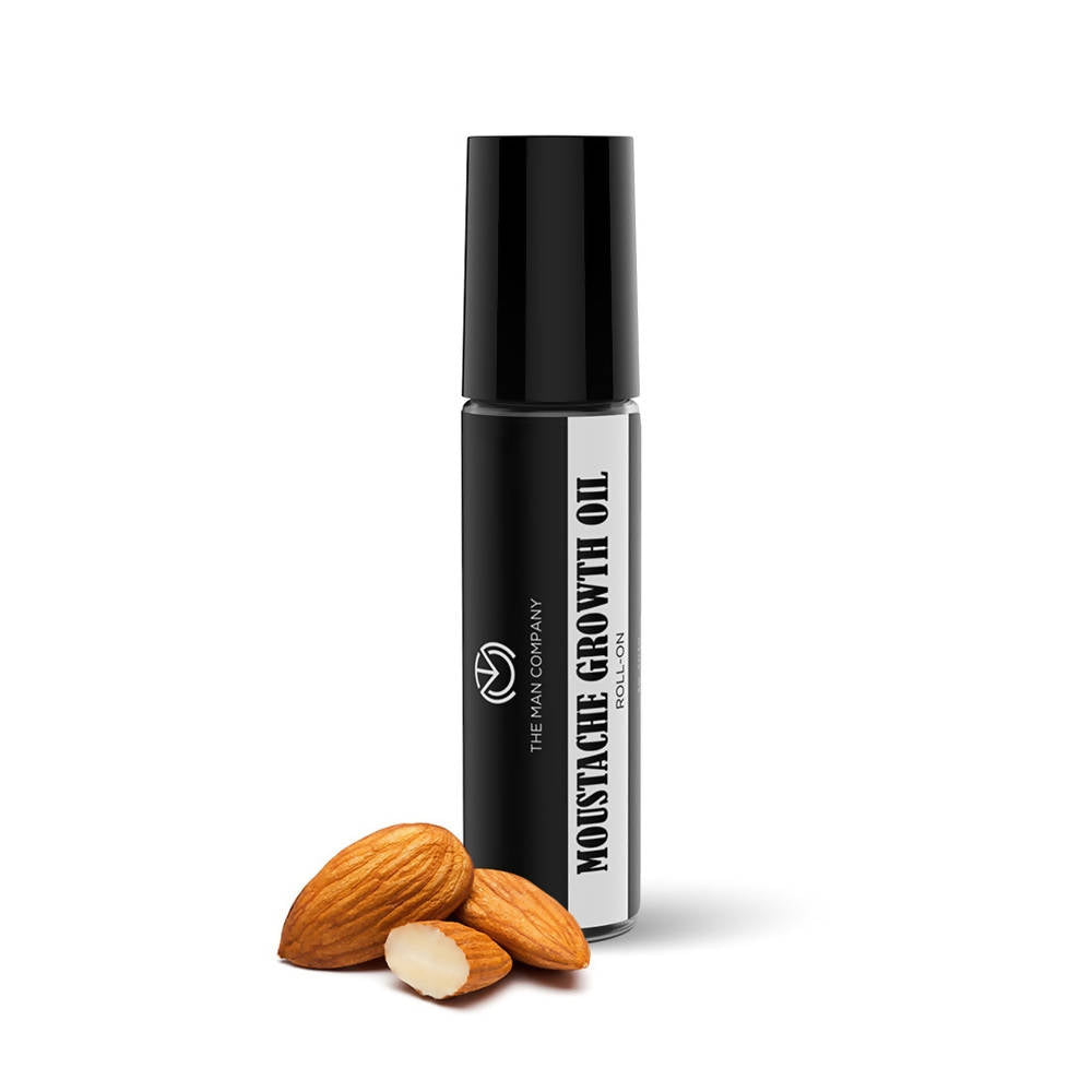 The Man Company Moustache Growth Oil With Basil & Almond - Drmedicart