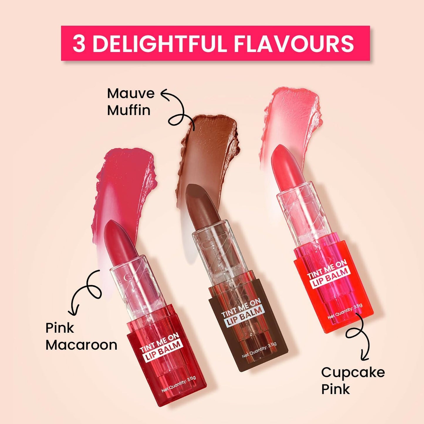 Swiss Beauty Tint Me On Lip Balm - Mauve Muffin