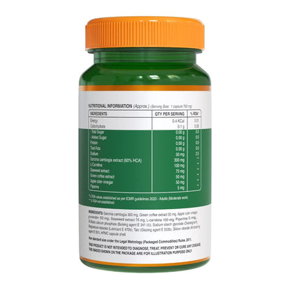 Pure Nutrition Garcinia Cambogia with Green Coffee & Seaweed Extract Capsules