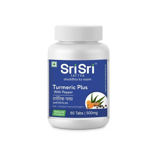 Buy Sri Sri Tattva Turmeric Tablets/ Turmeric Plus from DrMediCart, Ship from India to USA
