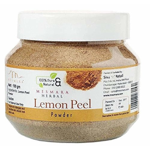 Buy Mesmara Herbal Lemon peel powder 100g from DrMediCart, Ship from India to USA