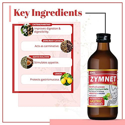 Aimil Ayurvedic Zymnet Plus Syrup