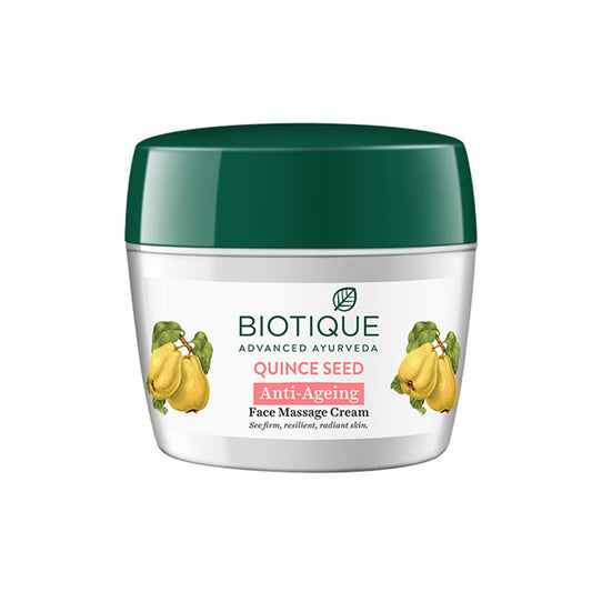 Buy Biotique Advanced Ayurveda Bio Quince Seed Nourishing Face Massage Cream from DrMediCart, Ship from India to USA