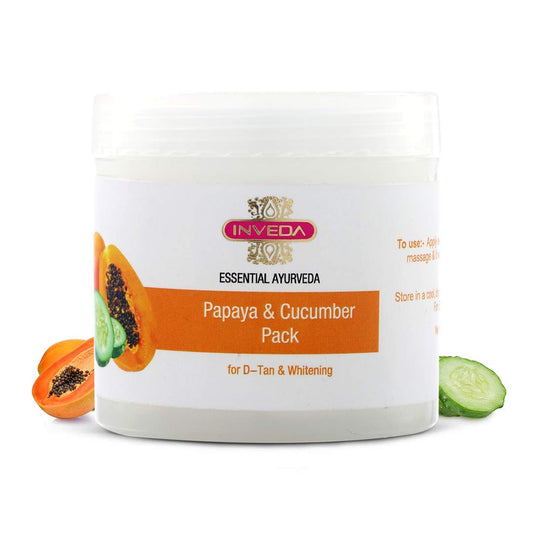 Buy Inveda Papaya & Cucumber Pack from DrMediCart, Ship from India to USA