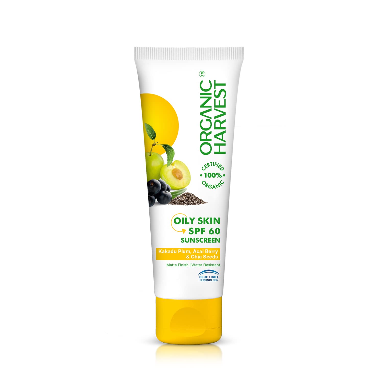 Buy Organic Harvest Sunscreen - For Oily Skin SPF 60 from DrMediCart, Ship from India to USA