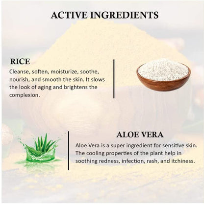 Aegte Rice Ubtan Face Wash - DrMediCart