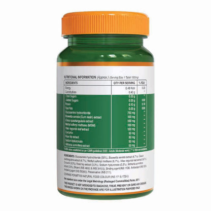 Pure Nutrition Vegan Glucosamine with MSM Veg Tablets