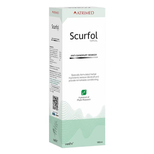 Buy Atrimed Ayurvedic Scurfol Topical Shampoo from DrMediCart, Ship from India to USA