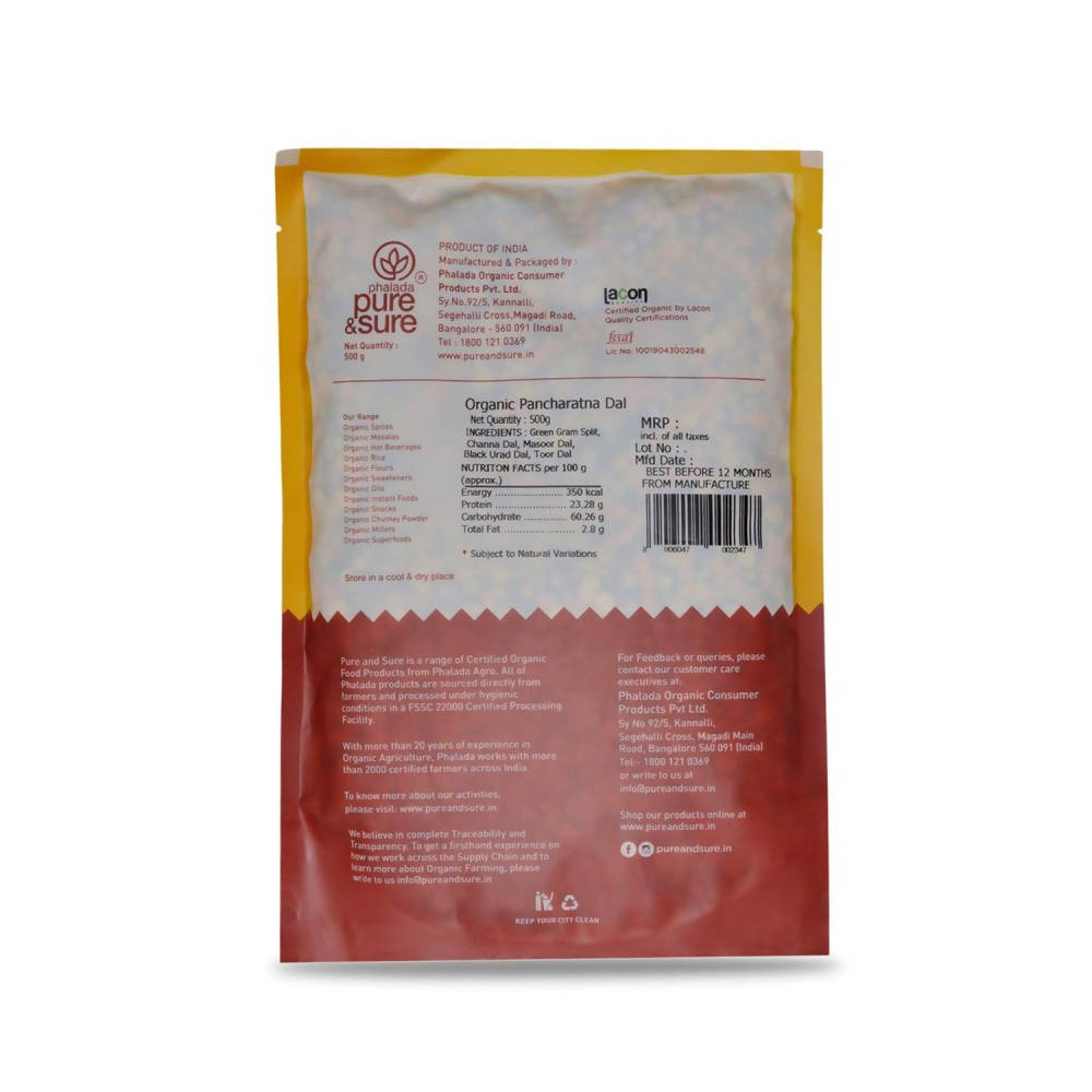 Pure & Sure Pancharatna Dal Organic Pulses