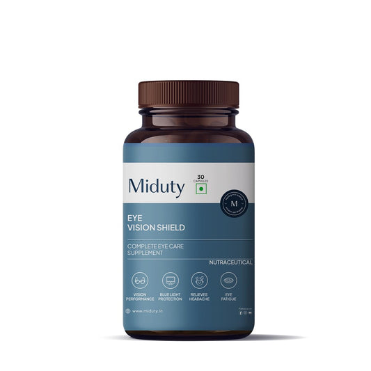 Buy Miduty by Palak Notes Eye Vision Shield Complete Eye Care Capsules from DrMediCart, Ship from India to USA
