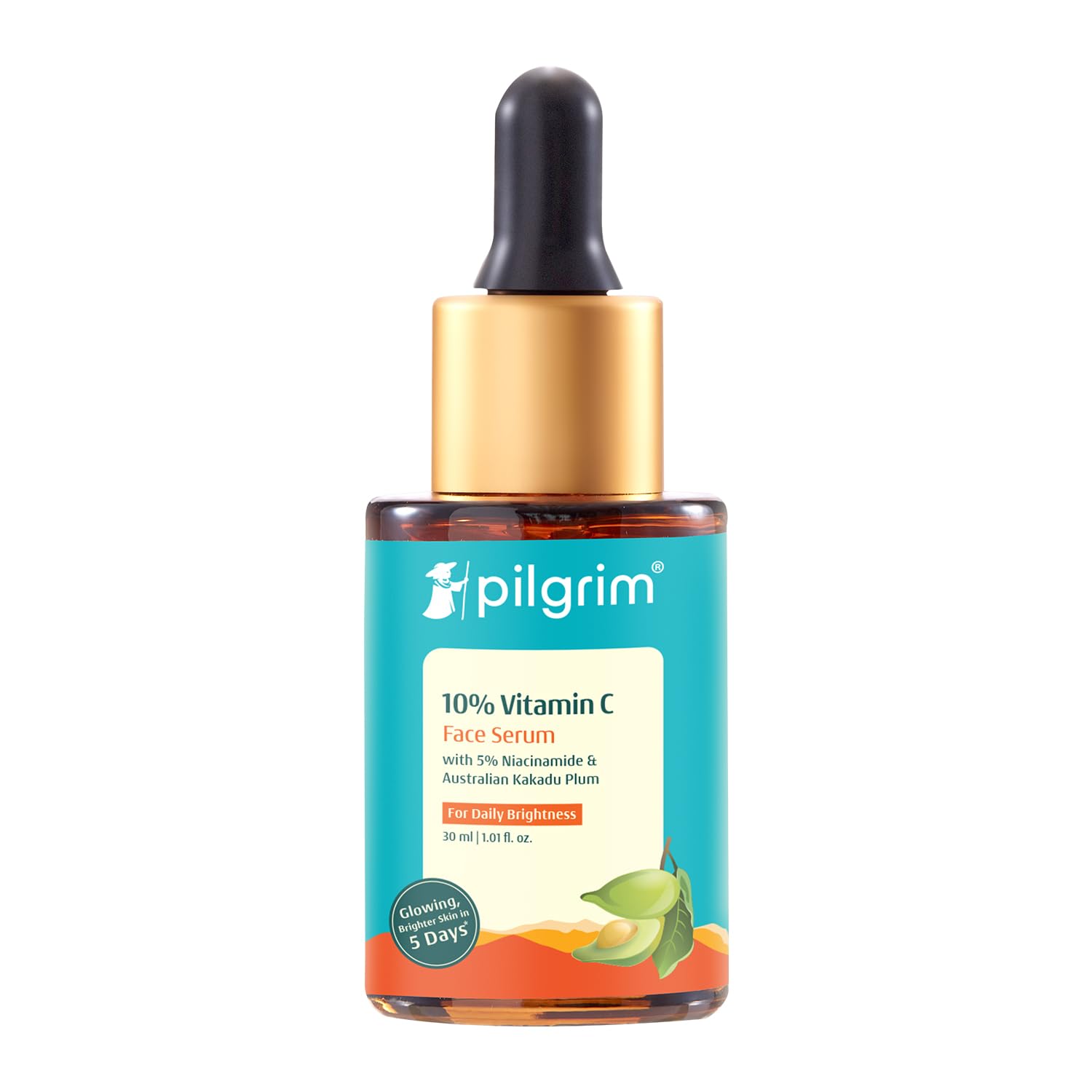 Pilgrim 10% Vitamin C Face Serum For Daily Brightness 5% Niacinamide