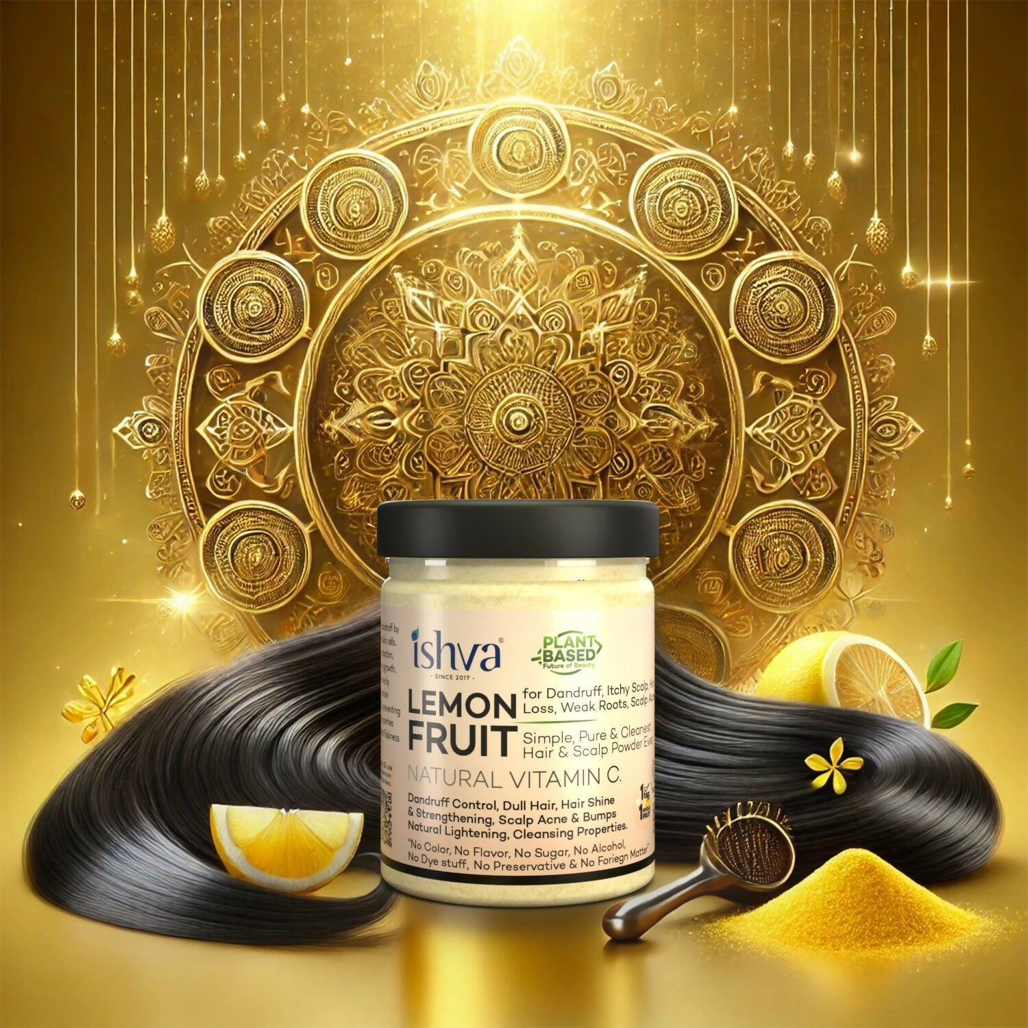 Ishva Lemon Powder For Hair
