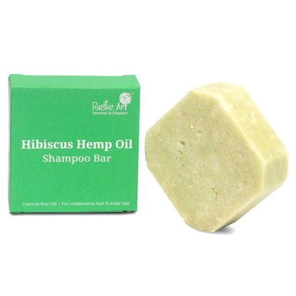 Buy Rustic Art Hibiscus Hemp Oil Hair Cleansing Bar from DrMediCart, Ship from India to USA