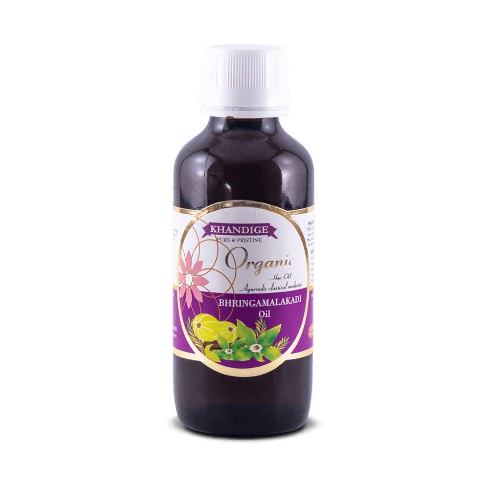 Buy Khandige Organic Bhringamalakadi Oil from DrMediCart, Ship from India to USA