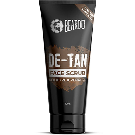 Buy Beardo De-Tan Caffeine Face Scrub from DrMediCart, Ship from India to USA