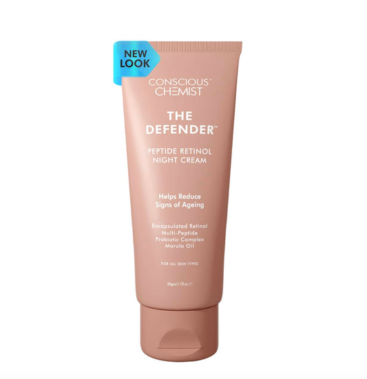 Buy Conscious Chemist The Defender Multi-Peptide Retinol Night Cream from DrMediCart, Ship from India to USA