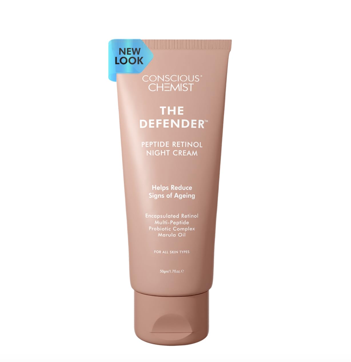Conscious Chemist The Defender Multi-Peptide Retinol Night Cream
