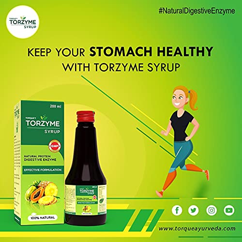 Torque's Torzyme Naural Protein Digestive Enzyme Syrup