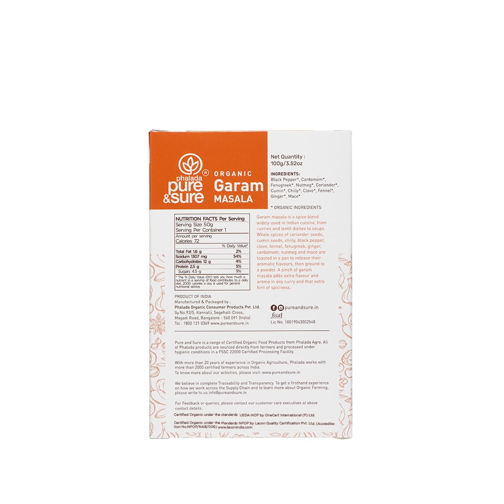 Pure & Sure Organic Garam Masala